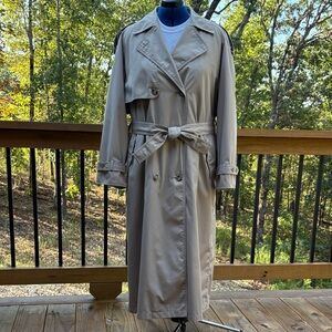 London Fog Tan Trench Coat